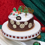 Load image into Gallery viewer, Blackout Christmas Tree Cake – 8 inch

