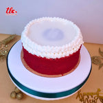 Load image into Gallery viewer, New Year Burn Away Cake –  Red Velvet Cake – 8-inch Round
