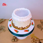 Load image into Gallery viewer, New Year Burn Away Cake -  Carrot Cake – 5-inch Round
