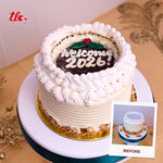 Load image into Gallery viewer, New Year Burn Away Cake -  Carrot Cake – 5-inch Round
