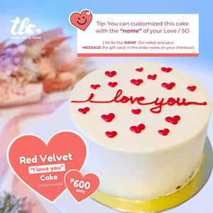 Red Velvet "I love you" Cake