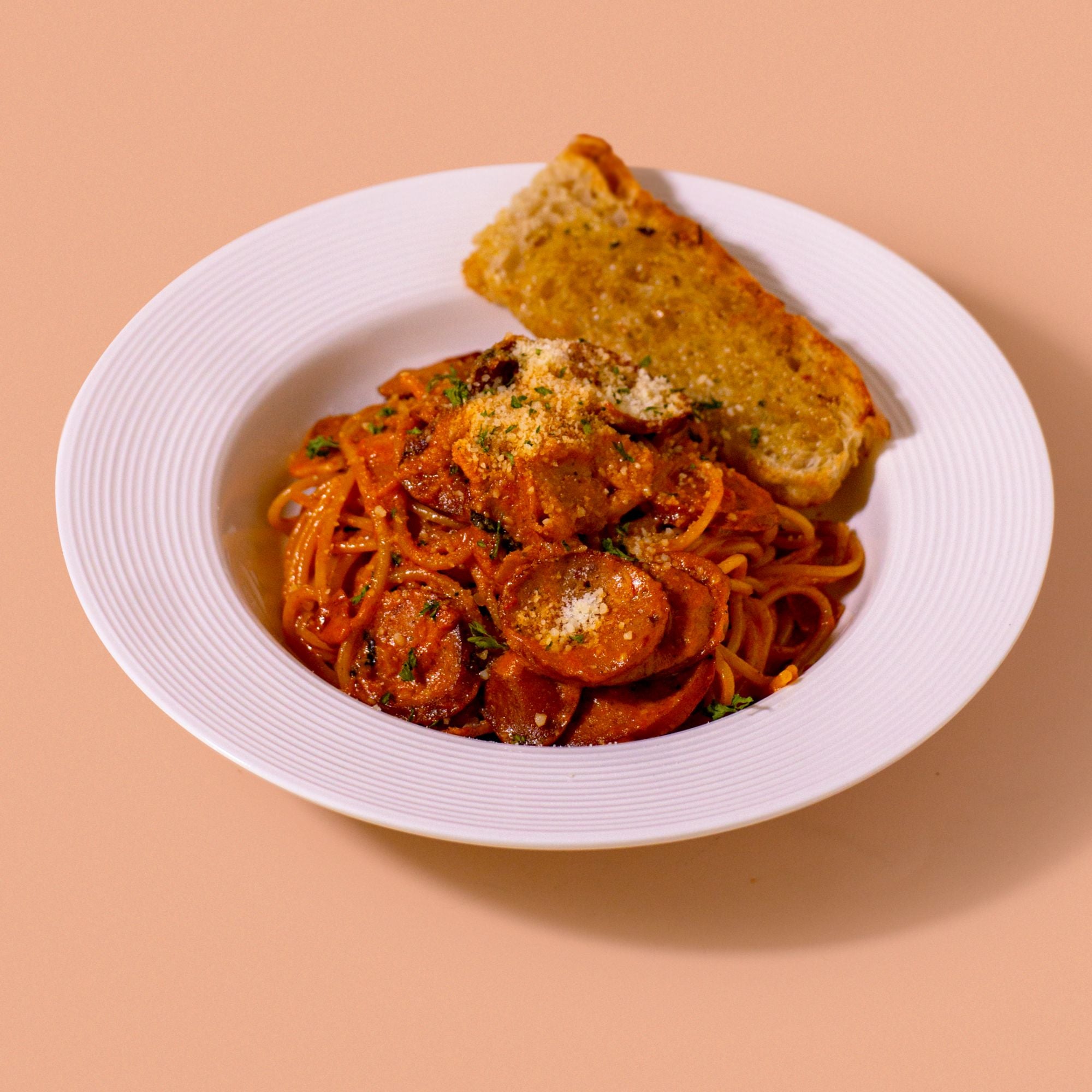 Sausage Tomato Cream Pasta