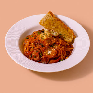 Sausage Tomato Cream Pasta